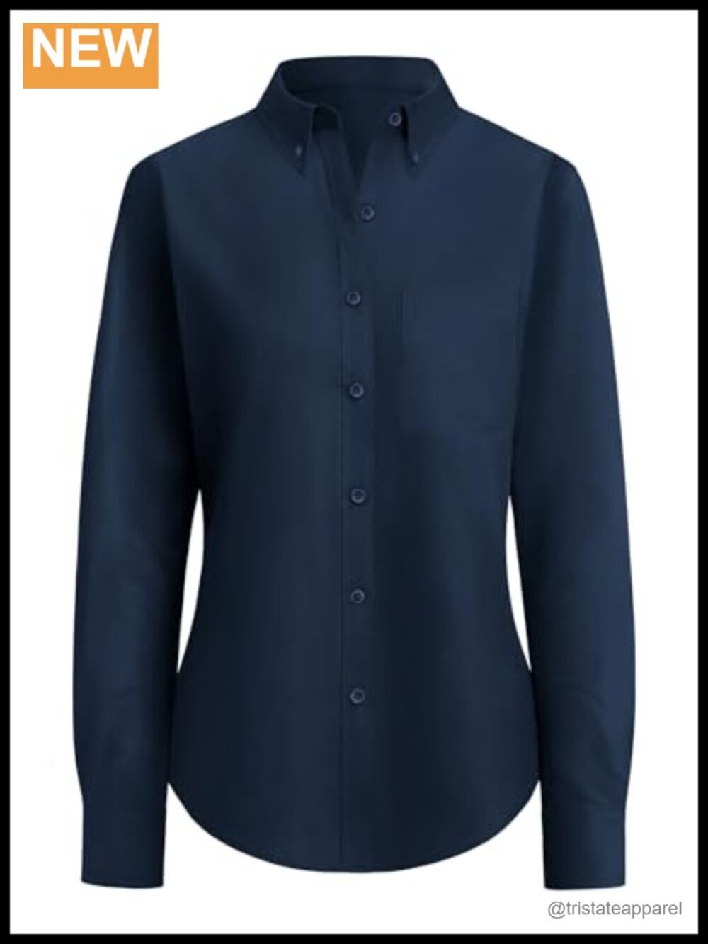 Wrinkle Free Cotton Stretch Button Down Shirt Long Sleeve Classic Fit Business